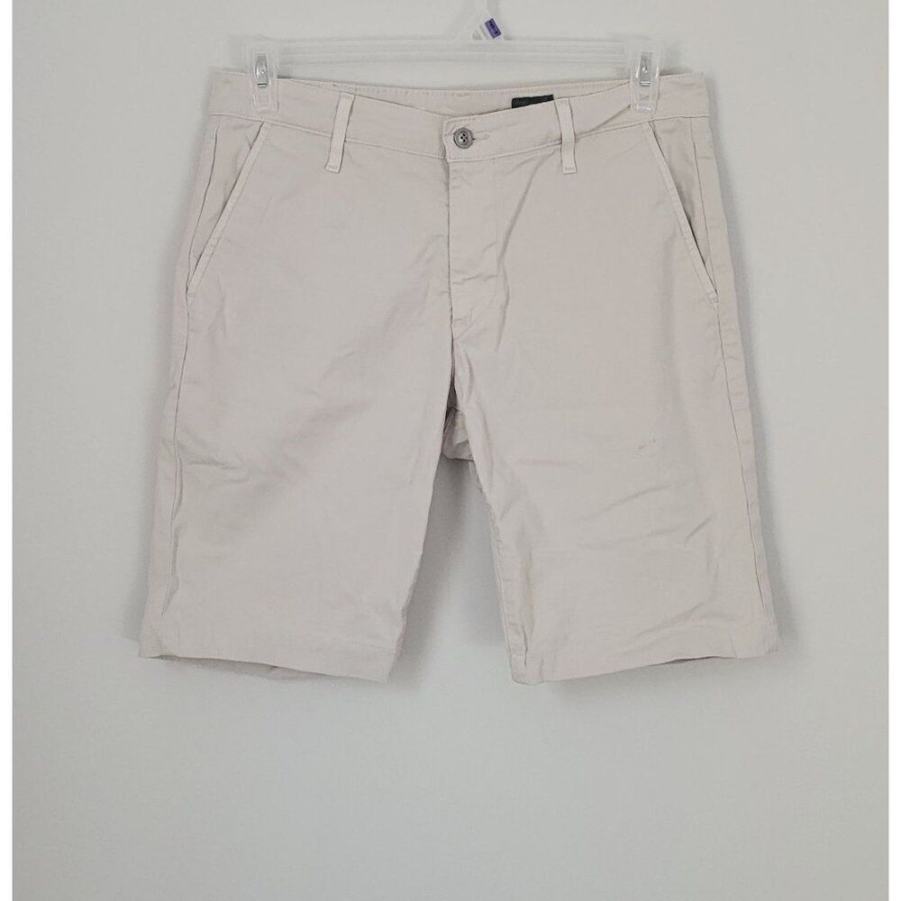 AG The Graduate Trouser Tailored Leg Khaki Shorts Size 32